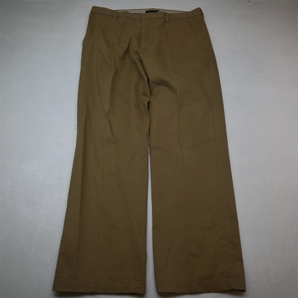 Banana Republic 36x34 Khaki 100% Cotton Dawson Relaxed Chino Mens Pants
